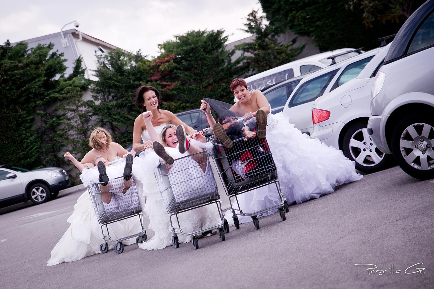 Les séances Trash the Dress