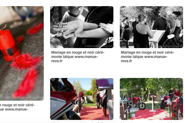 Pinterest : trouver l’inspiration pour votre mariage
