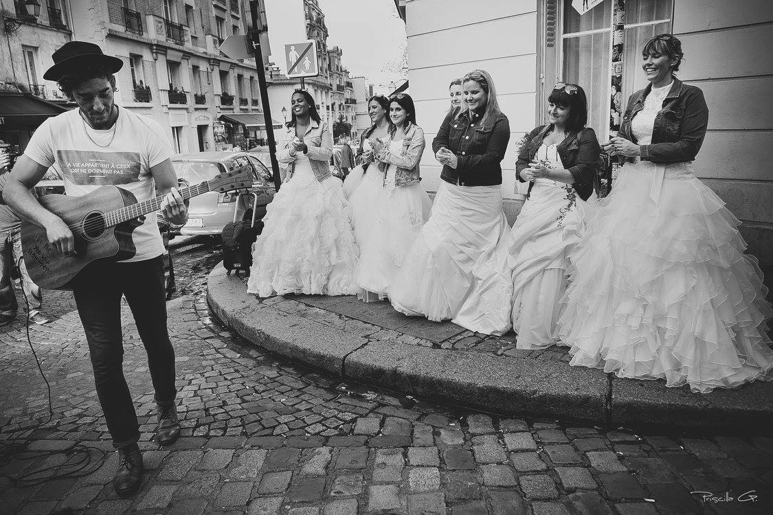 L'avant Trash the dress collectif au Portugal !